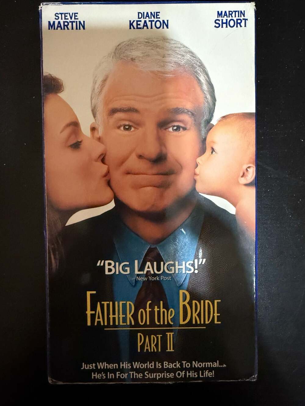Father of the Bride Part II VHS 1996 Steve Martin Diane Keaton
